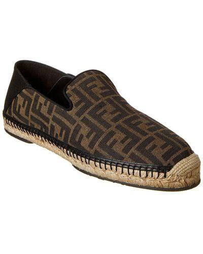 fendi mens sandal|fendi espadrilles men's.